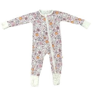 Halloween Print Footie